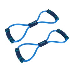 에코리즈 8자형 튜빙밴드, 블루, 2개