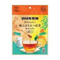 사탕 캔디 UHA 미각당 극상 꿀 홍차 2종 세트 75gx6봉지, 사탕 캔디 UHA 미각당 극상 꿀 홍차 2종 세트 75