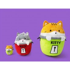 【貓鍋娃娃】喵鍋 喵鍋娃娃 貓咪娃娃 貓娃娃 電鍋貓咪 貓鍋娃娃 貓咪電鍋 貓鍋, 1個, 10.5吋紅鍋-貓鍋娃娃