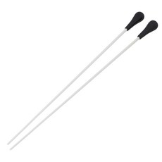 BQLZR 1쌍 38.1cm 지휘자 바톤 (블랙 ABS 핸들 포함) BQLZR 1 Pair 15" Music Conductor Baton with Black ABS Handle