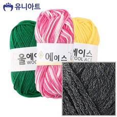 유니아트(털실) 4000 에이스 (4개입) (NO.500), 1개