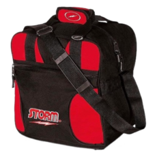 Storm 1-BALL SOLO TOTE 保齡球子母單球袋 （六款）, 黑+紅, 1個