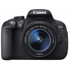 Canon SLR EOS Kiss X7i EF-S18-55mm F3.5-5.6 IS STM KISSX7I-1855ISSTMLK 디지털 카메라 렌즈, 상세 설명 참조