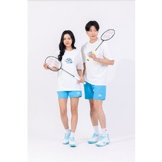스펙트럼 아울렛 ST-2540 데일리 코튼 반팔티 배드민턴 피클볼 탁구 스포츠웨어