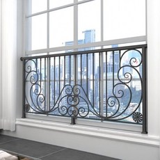 창문 방범창 난간 안전펜스 타이로드 안전망 프레임 가드 아파트 가드레일 발코니 데크, 1개
