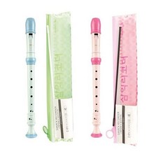 소프라노 리코더 G저먼식 독일식 음악 교재 mon+3999gL, 핑크