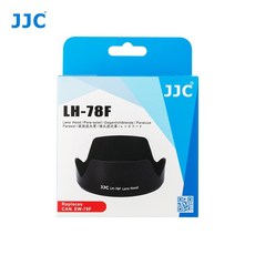 王冠攝影社 JJC 佳能 Canon 副廠 LH-78F 遮光罩 適用於 RF 24-240mm 鏡頭 有效減少眩光, 1個, EW-78F遮光罩