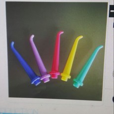 沖牙機噴頭專用噴頭 5色5支, 1個