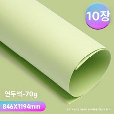 롤 배경지 사진 스튜디오 촬영 배경천 배경 촬영용, 1개, 70g연녹색10장846 x 1197