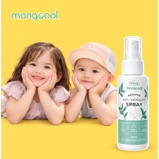 몽쿨 천연 모기기피제 모기퇴치제 벌레 진드기 스프레이, 3개