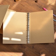 A5 6공 바인더 다이어리 커버 20공 9공 4공 호환, 10. A6 투명