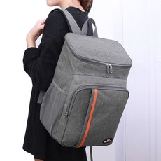 여행용 보온 대용량 생활방수 등산용 백팩 가방 보냉 99984ea 1(ea), 그레이