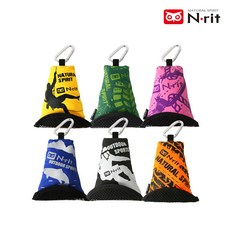 엔릿 컴팩타올 삼각 스포츠타올 등산타올 휴대용타올, 1개, 핑크 44X44 사이즈, 극세사