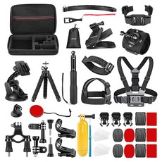 NEEWER 50 인 1 액션 카메라 /9 FUSION /8 /5 GOPRO INSTA360 액세서리 /6 /7 HERO10 DJI 키트 /4 MAX, 싱글