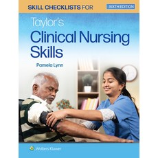 (영문도서) Skill Checklists for Taylor's Clinical Nursing Skills Paperback, LWW, English, 9781975168681