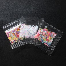 블링 컬러드 글리터 젤네일재료 파츠, 1개, 하트A (032)