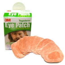3M 테가덤 아이패치 1733 20매 어린이 눈밴드 반창고 안대 사시교정, 20개입, 1박스