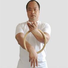 廣隆 響牌 詠春拳 藤圈 手工天然藤木 藤條圈 詠春 武術運動 肩肘腕柔韌性靈活性訓練器材, 1個