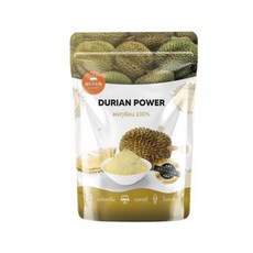 Queen Bakery 과일 가루 분말 파우더 프리미엄 두리안 100% 자연 태국 베이킹 및 음료용 100g1개, 프리미엄 두리안 파우더 100%, 천연 태국 과일, 베, 100g, 1개, 1개