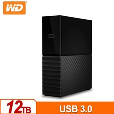 WD My Book 12TB 3.5吋外接硬碟 USB 3.0, 詳見商品說明, 1GB