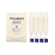 MILBON 絲柔護髮4F劑 細軟髮專用, 1個, 36ml