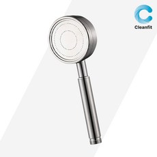 크린핏 올스텐 토네이도 샤워기 헤드, 실버, 1개