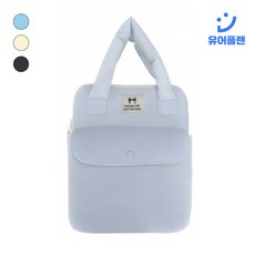 유어플랜 예쁜 포켓 아이패드파우치 노트북가방, 1개, 블루