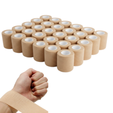 간편한 자가점착 탄력밴드 스포츠 테이프 30p 세트, 1세트