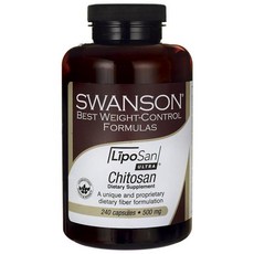 SWANSON 斯旺森 Liposan Ultra殼聚醣500mg膠囊, 240顆, 1罐