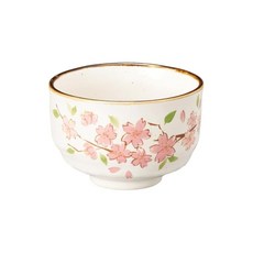 에얼넷(Ale-net) 말차 그릇 10.2×H6.7cm 사쿠라 야점 차그릇 다도 다도 도구 말차 찻그릇 도자기 미노야키 일본산