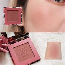 nycemakeup 花盒子 純欲腮紅 自然裸妝 向日葵橘色眼影, 玫瑰【啞光枯燥玫瑰】送腮紅刷, 1個