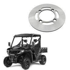 액세서리용 앞 브레이크 디스크, 1개, 1. Silver