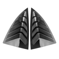 FUZIDDN Rear Side Window Louver Cover - Replacement for Tesla Model Y 2017-2025 Rear Side Window S, FUZIDDN Rear Side Window Louve