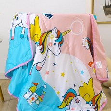 오색달록 동물 차렵이불 어린이집 사계절 낮잠 이불, 공룡옐로우