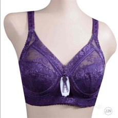 정인 쟈가드망사 노와이어 B컵 브라 여성브라 풀컵브라