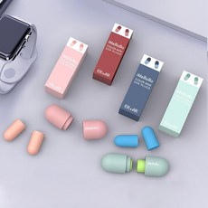캔디 캡슐 귀마개 로지레드 1쌍 3세트