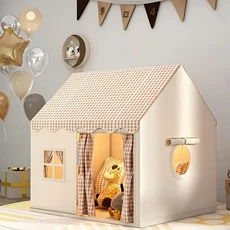 Tinduo 펫초 지텐트 하우스 고양이집 하우스, 1개, 카키