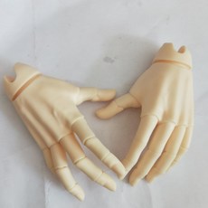 BJD 裸娃素體, 1個, 關節手,V白