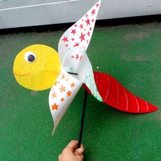 잠자리 좋아하는 아이가 유아미술 바람개비 왕 만들기lov4+5ENk