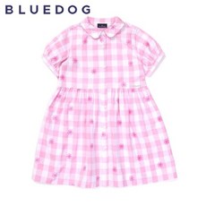 [블루독] 체크 퍼프 원피스 (PK) (택가159000원) 589185