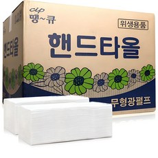 땡큐 무형광 펄프 핸드타올, 5000매입, 1개