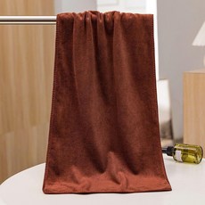 無品牌 家政保潔專用毛巾家務清潔抹布吸水不掉毛加厚洗車擦玻璃地板廚房, 咖啡色, 一條小方巾 30*30加厚不推薦, 1個