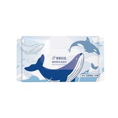 淨新科技 加厚純水柔濕巾 台灣製造, 1個, 80張, 393g