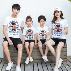 6/18大促 親子裝哪吒2025兒童短袖夏季T恤純棉夏裝新款男童上衣衣服半袖潮 RTWJ