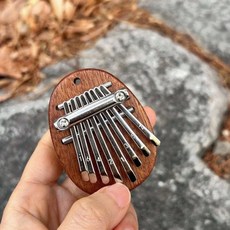 칼림바 목걸이 엄지피아노 악기 액세서리 휴대용 연주 음악, 1개, 상세페이지 참조