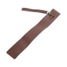 방수 PU 가죽 드럼 스틱 스토리지 가방 드럼 스틱 먼지 방진 보호기 케이스, Dark brown