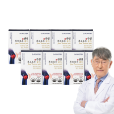 닥터루템 이시형 박사 소연골 관절엔 콘드로이친 1200 정품 콘도로이친 1200 소 연골 캡슐식약청인정 뮤코다당단백 뮤코다당 콘드로이친, 60정, 8개