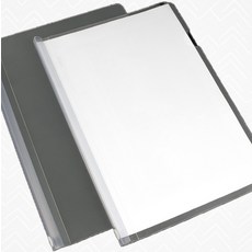 사무용품 A4 투명 쫄대 리포트 정리 파일홀더 강템, 1개