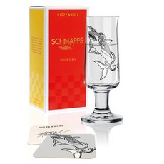 RITZENHOFF SCHNAPPS 設計烈酒杯, 1個, 大白鯊