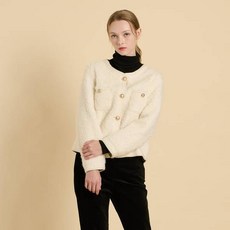 BCBG 부클 라운드넥 자켓 B5W9Y990 950918